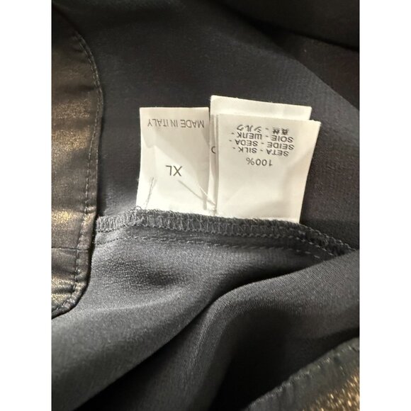 Brunello Cucinelli 100% Silk Sleeveless top Dress sz XL color bronze NWOT $2495 - Picture 3 of 6